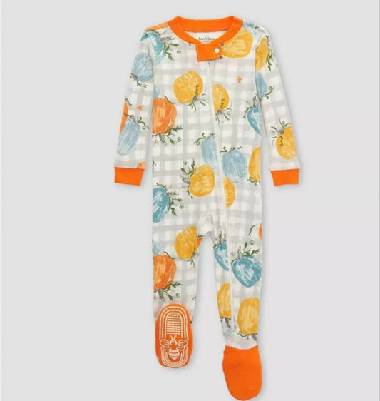 Pumpkin Patch Baby Sleepsuit