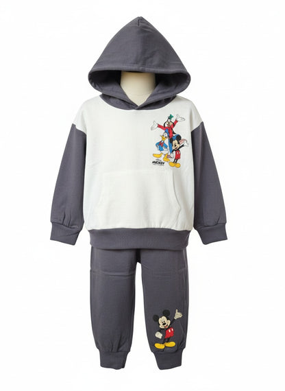 Disney Mickey & Friends Grey Hoodie Set