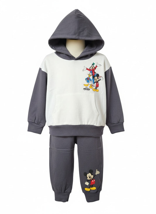 Disney Mickey & Friends Grey Hoodie Set