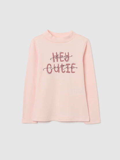 Hey Cutie Pink Full Sleeve Top