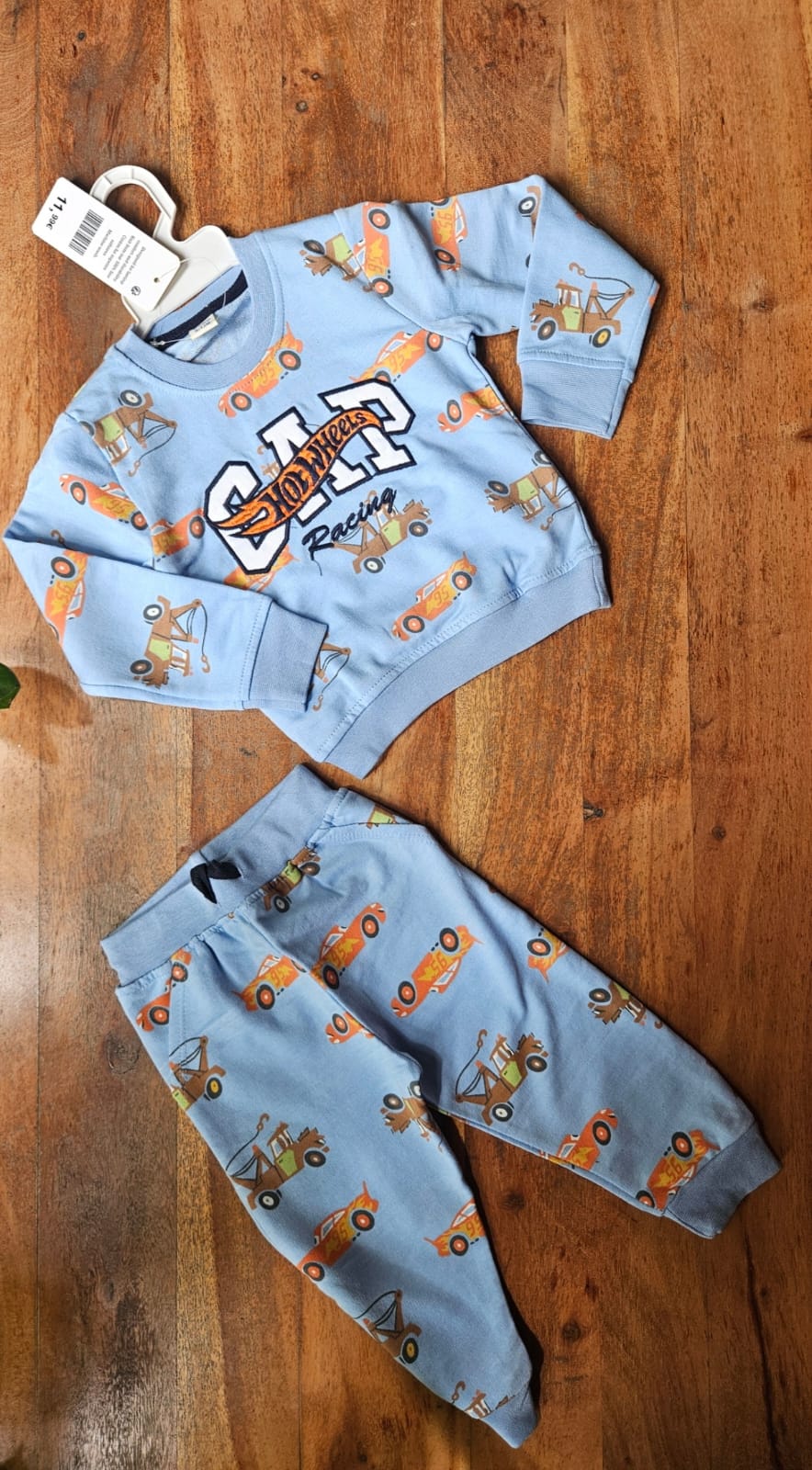 Hot Wheels Racing Blue Co-ord Set