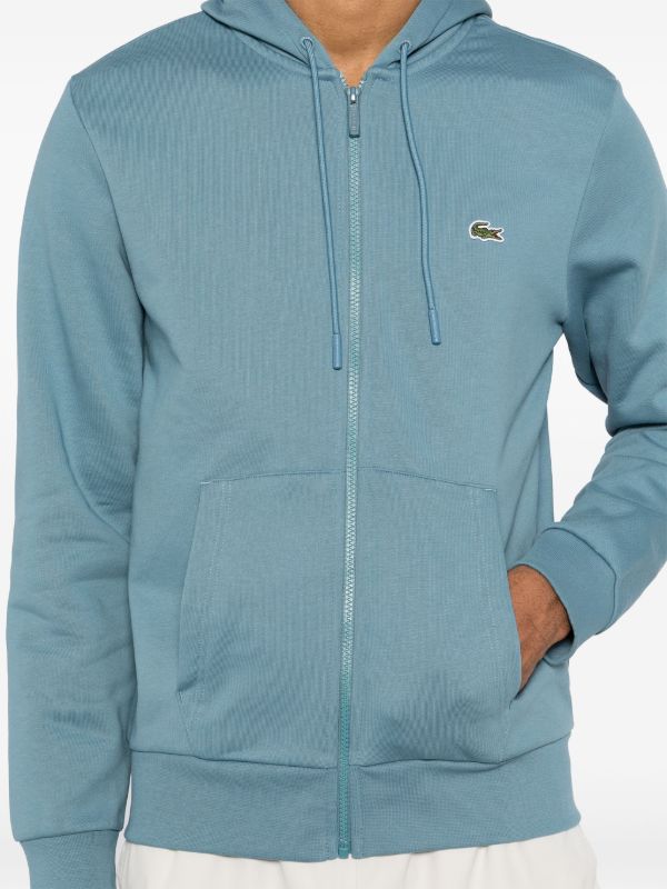 Kids Premium Sky Blue Zip-Up Hooded Jacket