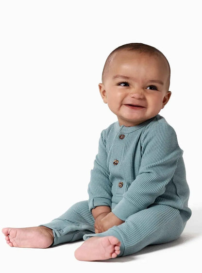 Gerber Unisex Coverall - TEAL BLUE