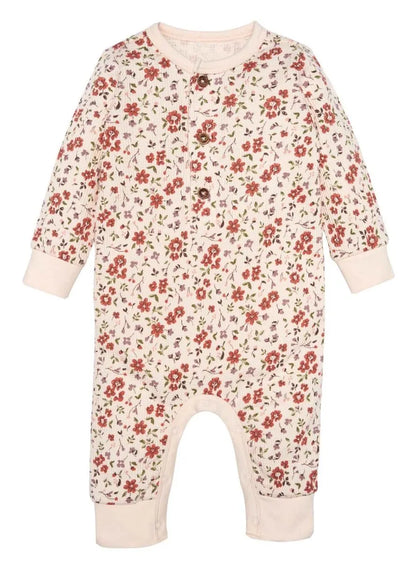 Gerber Unisex Coverall - PINK FLORAL