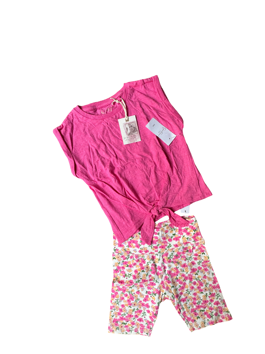 Beach summer set DARK PINK