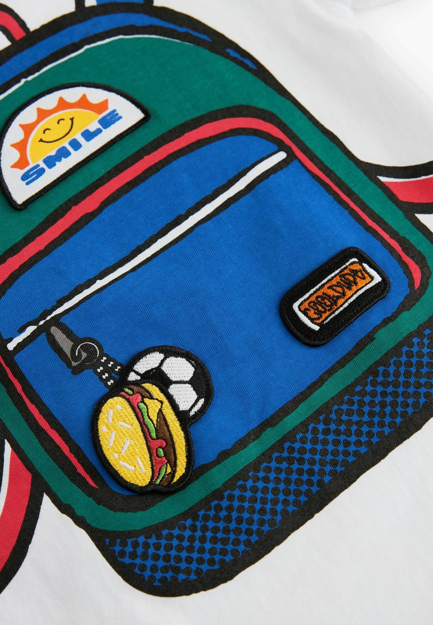 NEXT Kids' Backpack Graphic T-Shirt