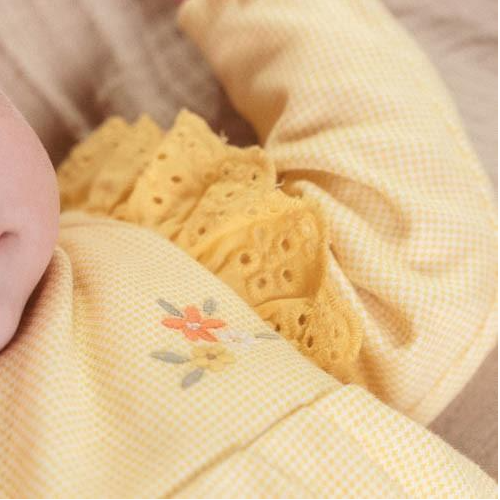 yellow Birdy Frock