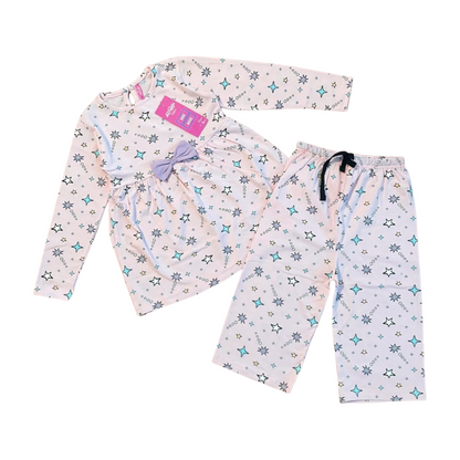 Cotton Frock with matching pant Co-ord Set