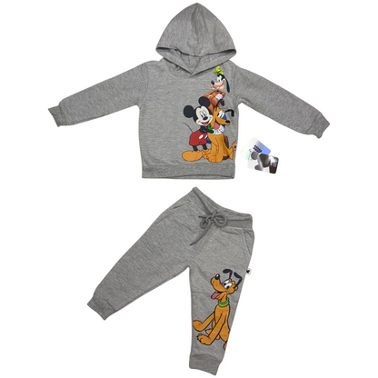 Classic Co-ord Hoodie set ( Gray )