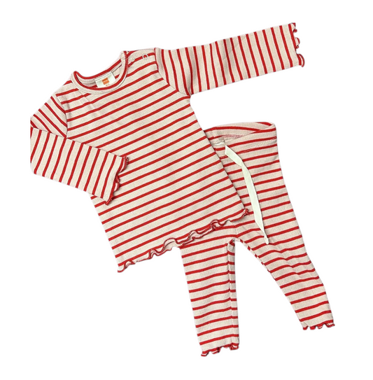 Ribbed cotton Night Suit