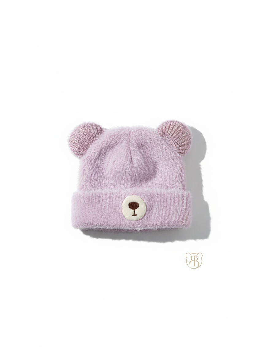 Pink Knit Winter Cap