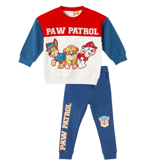 Paw Patrol Blue jogger set ( loopknit)