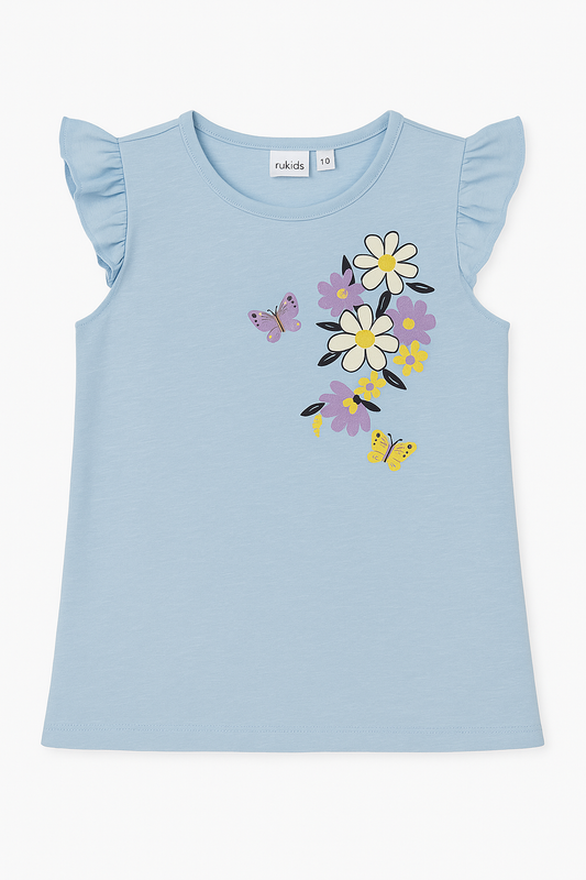 Blue summer tee