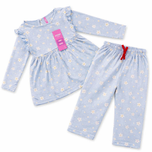 Cotton Frock with matching pant Co-ord Set