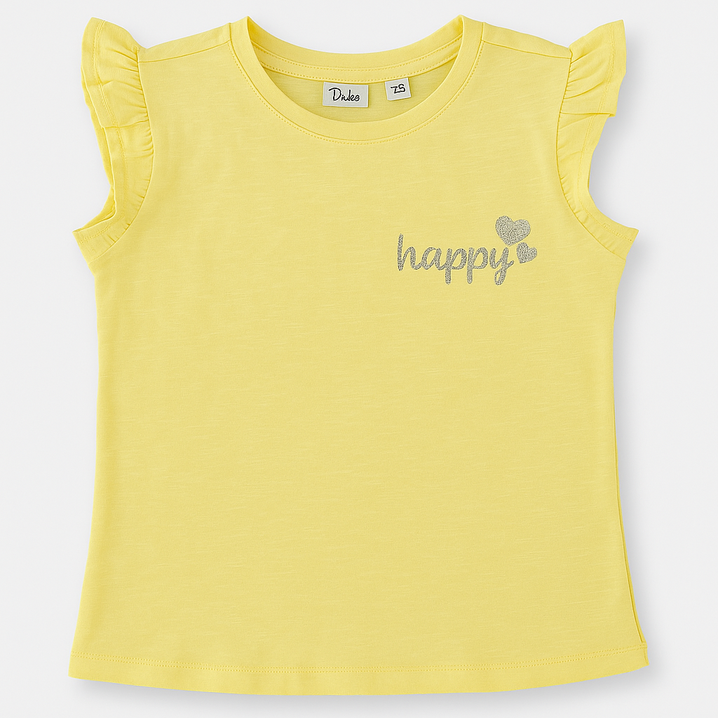 Yellow summer tee