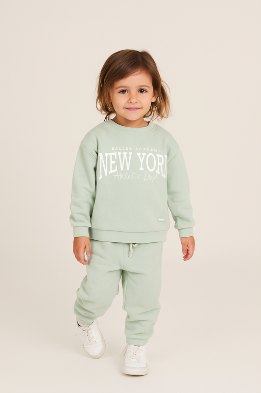 Classic Co-ord set ( Newyork green )