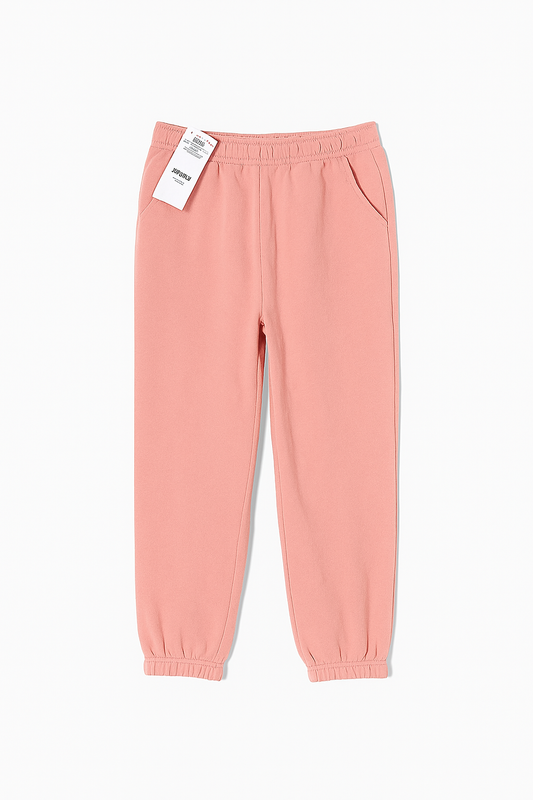 Mauve/pink sweatpants. Loopknit